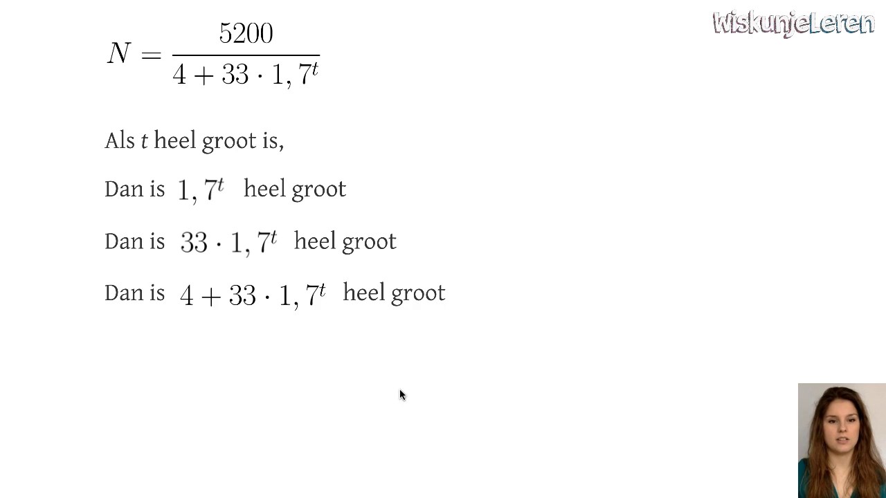 Basisvaardigheden: Redeneren grenswaarde - Wiskunjeleren
