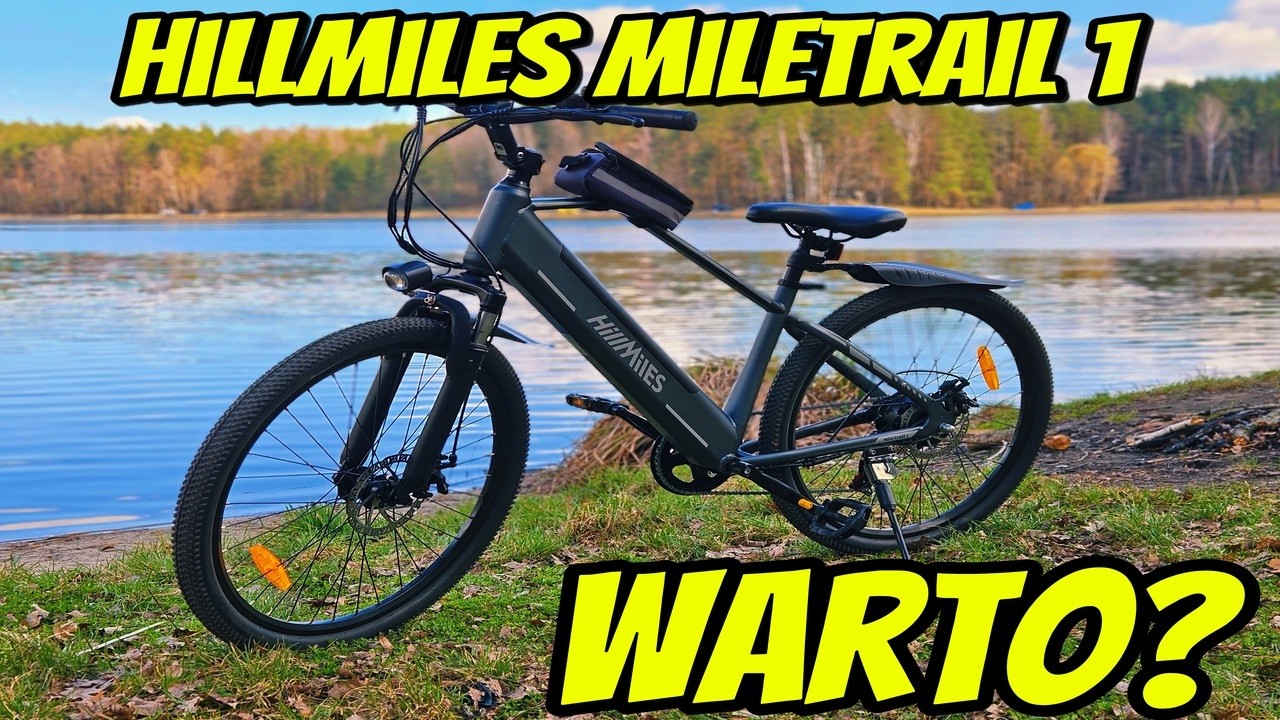 Czy warto kupić TANI ROWER ELEKTRYCZNY? - HillMiles MileTrail 1