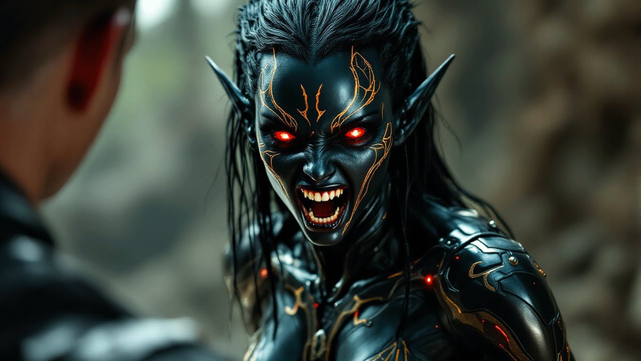 Her Kind Fed On Fear, But The Human’s Courage Made The Alien Huntress Tremble Instead