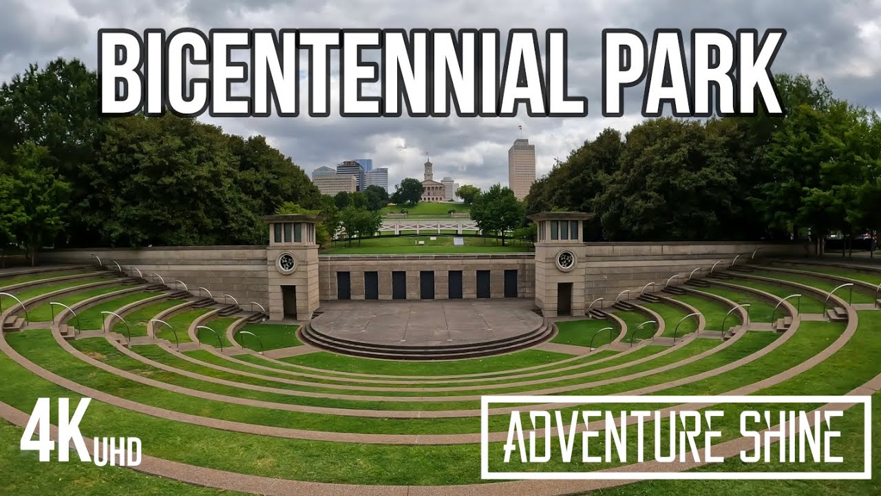Tennessee Bicentennial Mall Park - 4K - Nashville, TN USA