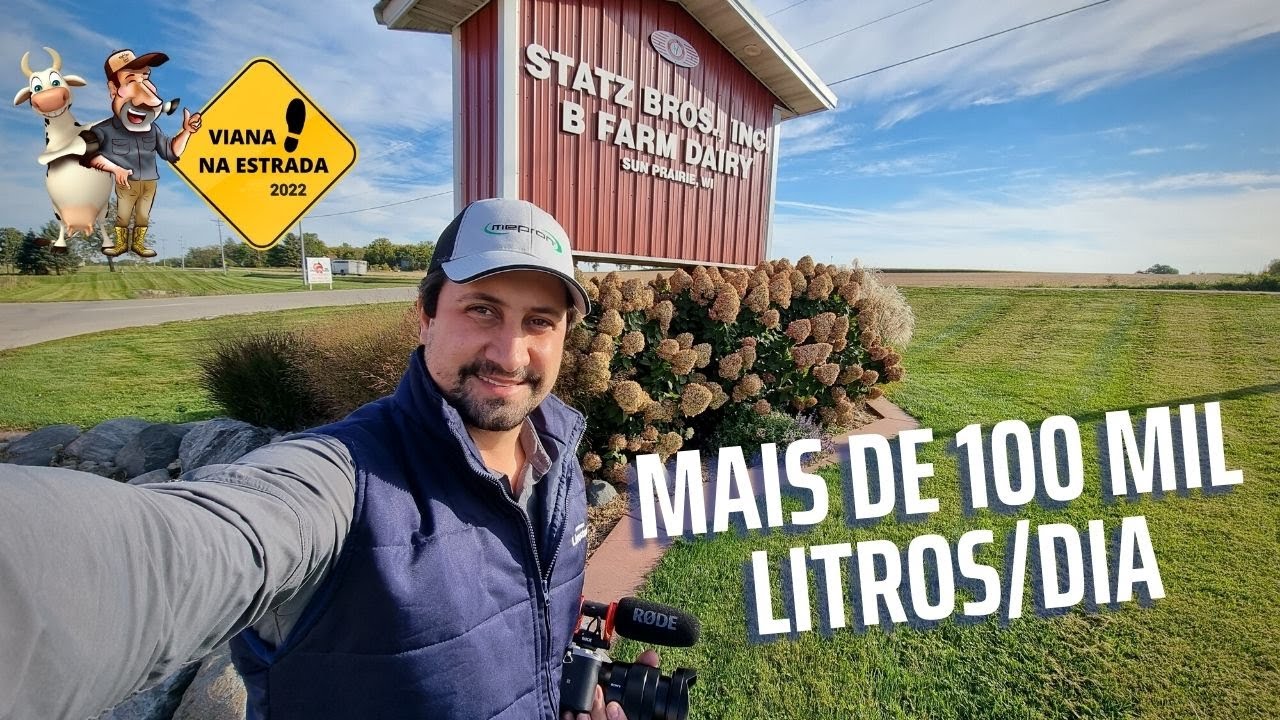 VISITA NA STATZ BROS FARM - SUN PRAIRIE-WI- EUA. EFICIÊNCIA E ORGANIZAÇÃO