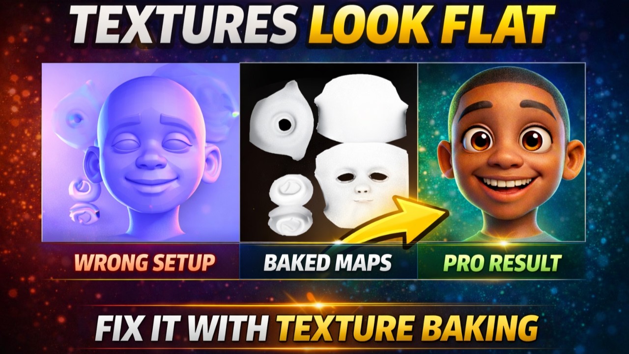 Texture Baking in Blender – Step by Step Tutorial