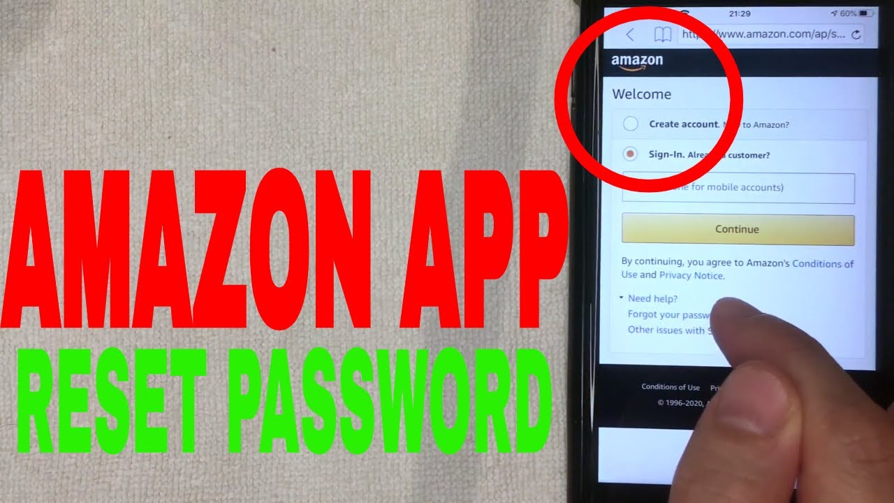 ✅  How To Reset Amazon Password 🔴