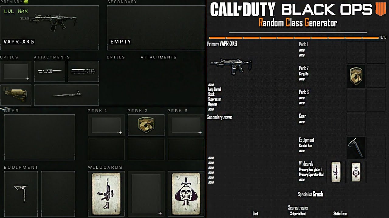 Using a Random Class Generator on Black Ops 4! (COD BO4) Black Ops 4 2022