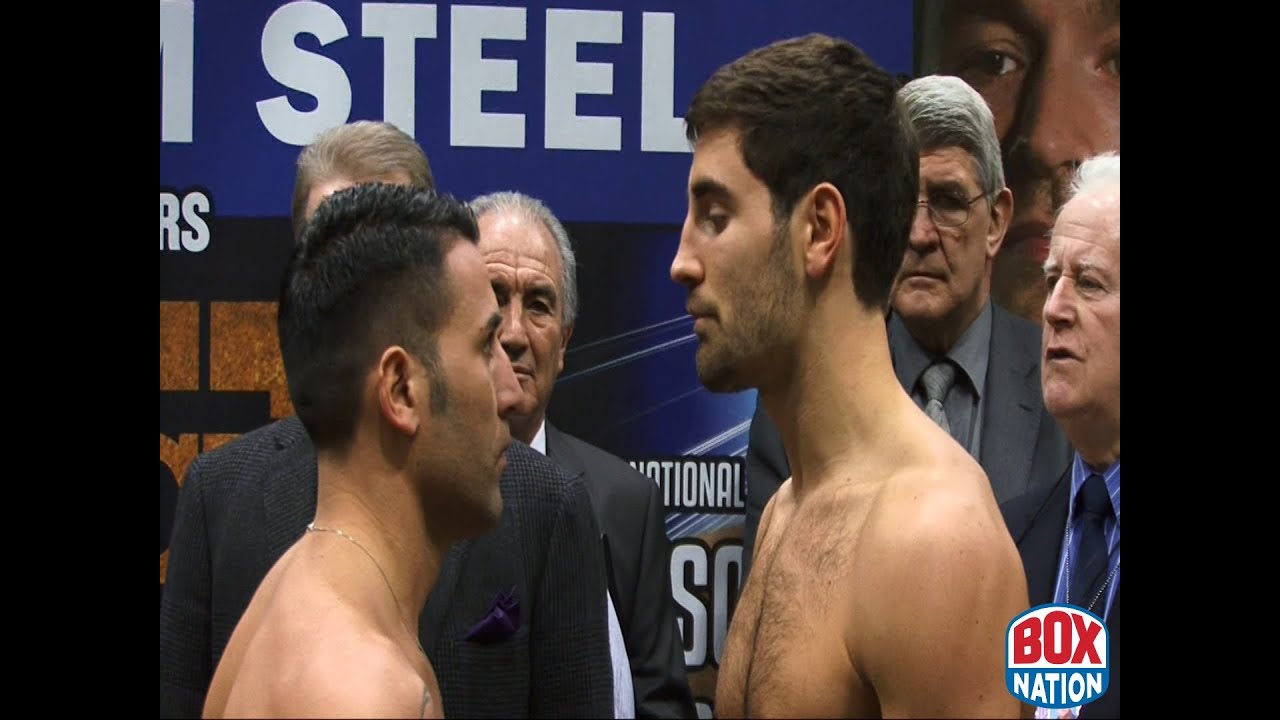 FRANK BUGLIONI v GAETANO NESPRO WEIGH-IN
