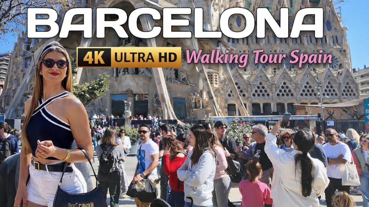 Discover Barcelona in 4K | Ultimate Walking Experience
