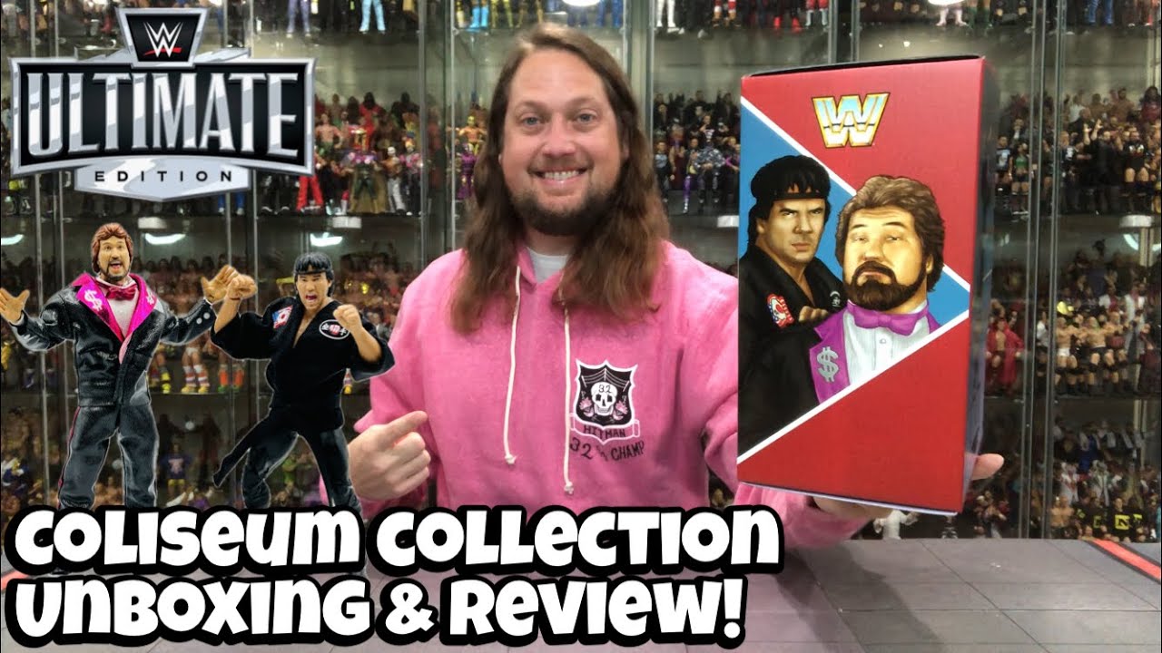 Ted Dibiase & Ricky Steamboat WWE Coliseum Collection Unboxing & Review!