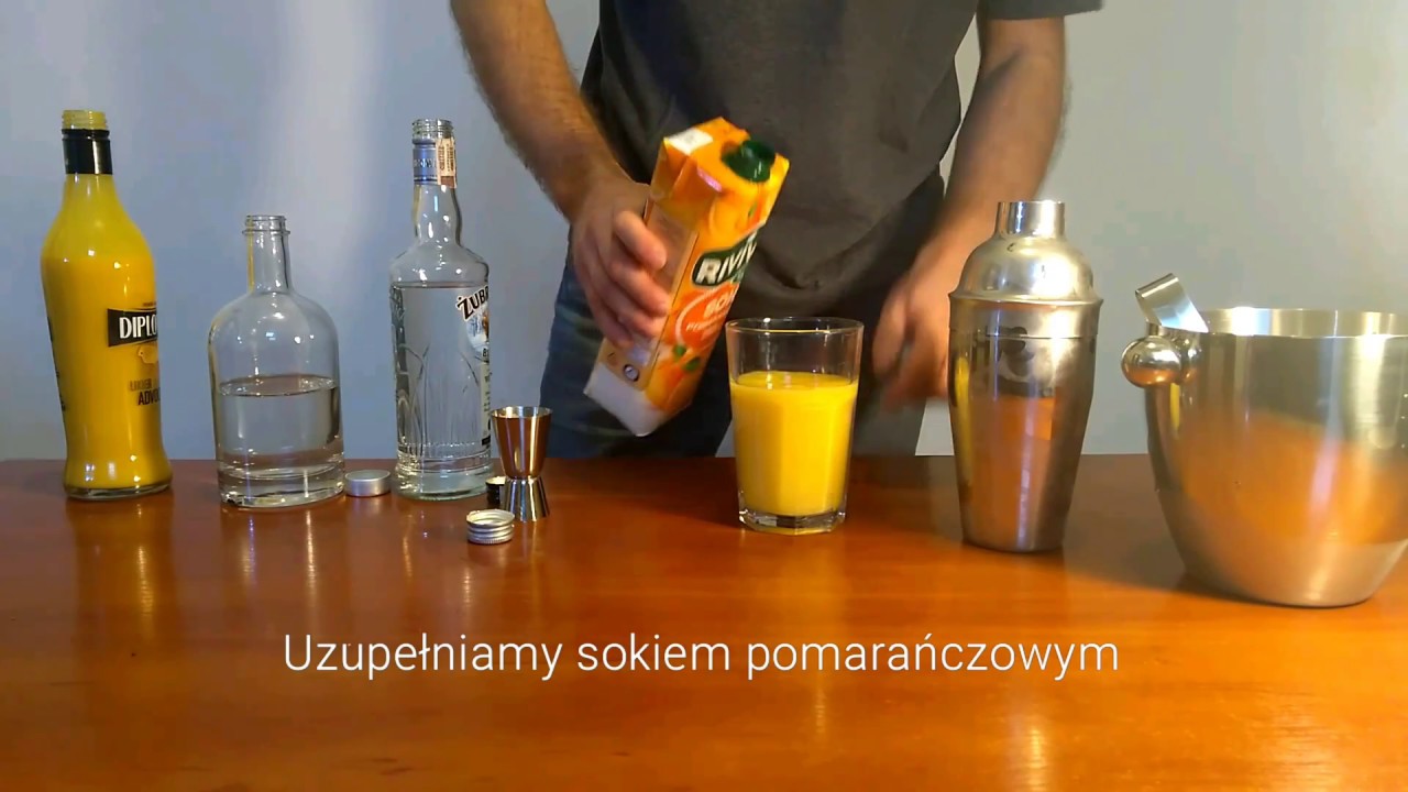 DRINK: party - HAIRLESS DUCK - przepis na drink z pomarańczą  #4