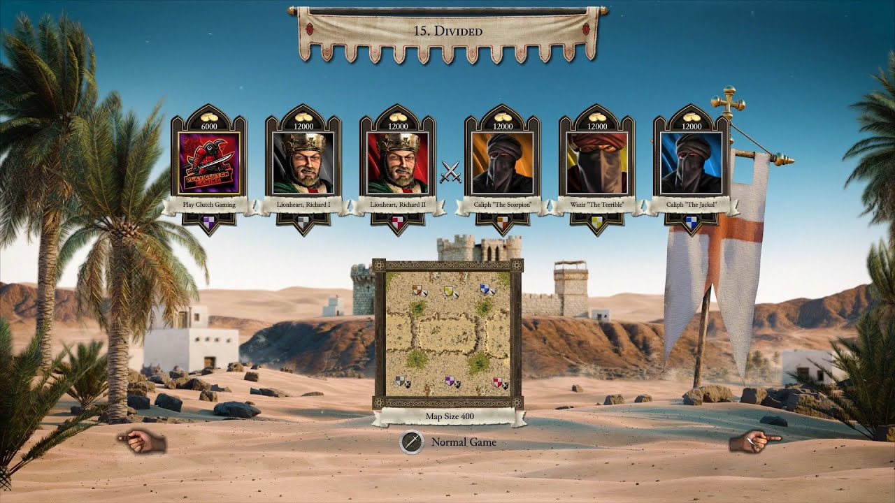 Stronghold Crusader Extreme Trail | Mission 15 | Divided | Definitive Edition