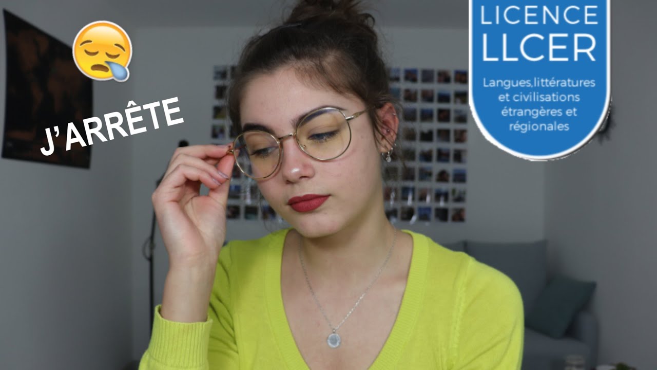 J’ARRÊTE LA FAC D'ANGLAIS (parlons-en : les études)♡