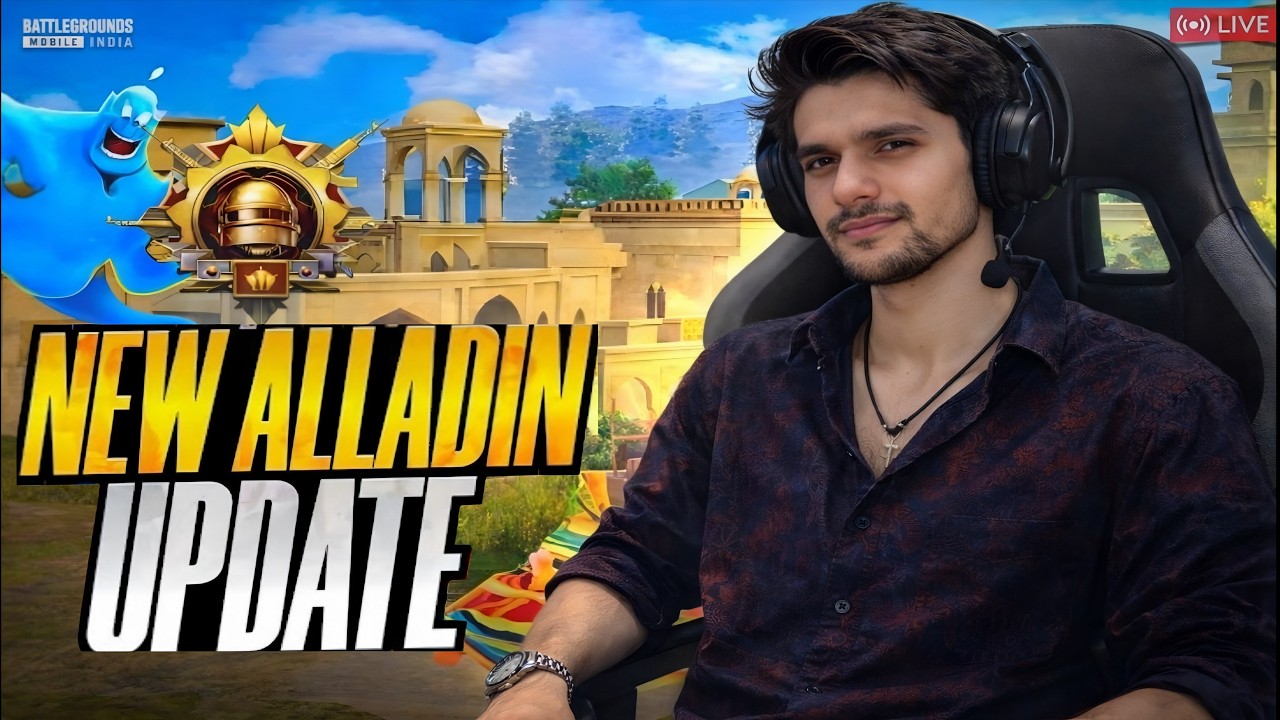 BGMI 4.2 😍😍😍PLAYING ALAADIN UPDATE LIVE |#bgmilive #pubgmobile #livestream #shortsfeed #trending