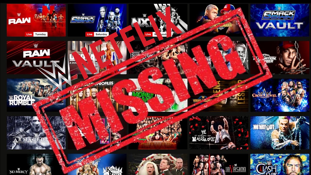 WWE на Netflix | Где недостающий контент?