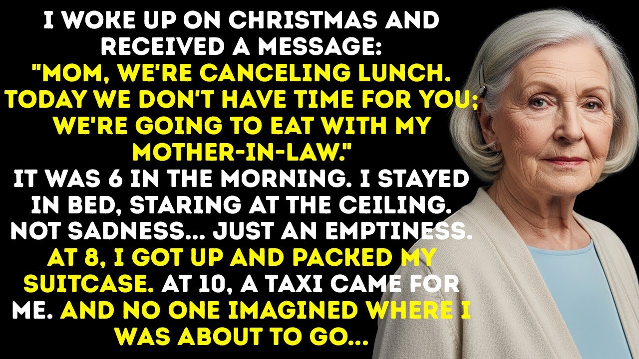 My Son Canceled Christmas On Me Like It Was Nothing... So I Did Something They'll Never Forget.