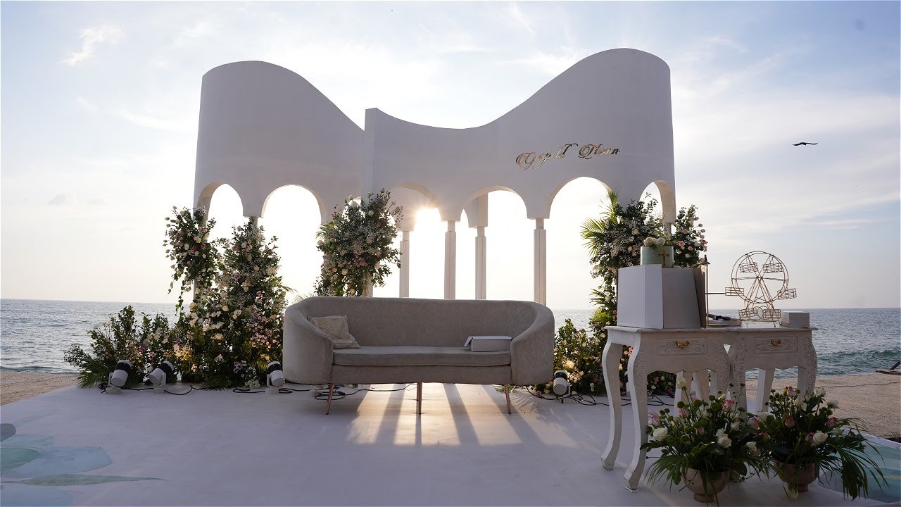 Uday Samudra Kovalam Beach Side Event By Parinay Weddings | Beach Event | First Holy Communion Decor
