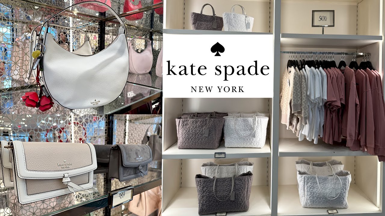 🌷 KATE SPADE NEW OUTLET ARRIVALS 🤍 ELEGANT SPRING BAGS, WALLETS, SHOES & GIFTS