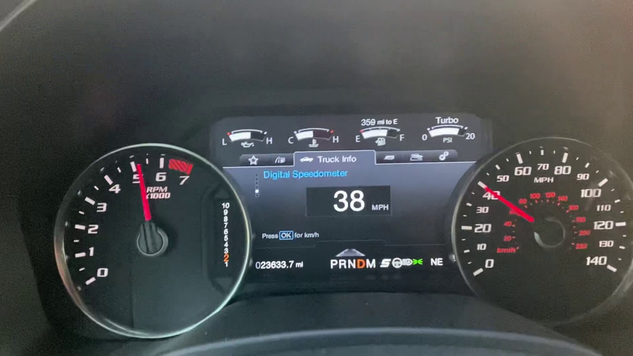 2019 Ford Raptor 0-107mph (top speed)