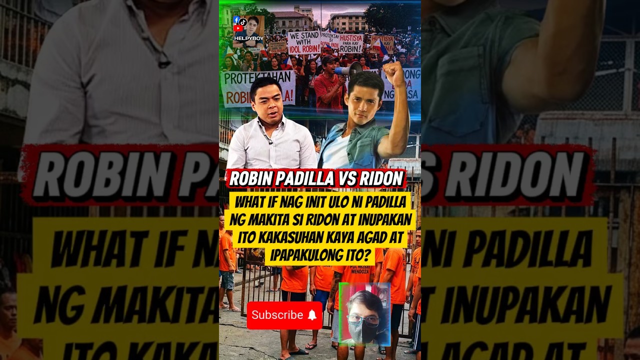 ROBIN PADILLA MAINIT ANG ULO KAY TERRY RIDON? #shorts