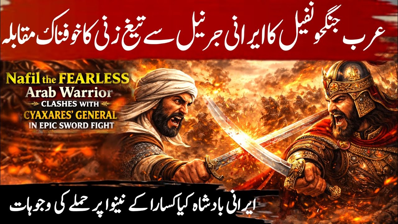 Nebuchadnezzar Ep 2 | Nafil FEARLESS Arab Warrior Clashes with Cyaxares General in Epic Sword Fight