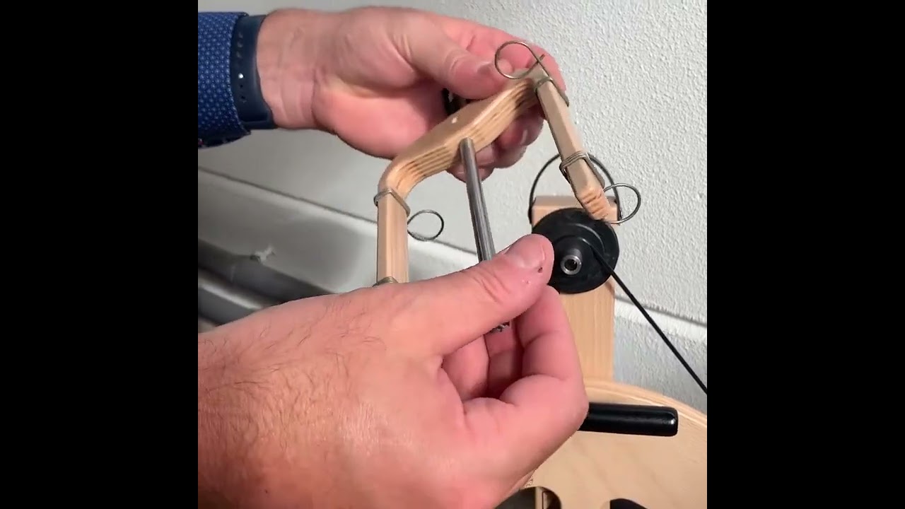 Louët new sliding guide and scotch tension flyer