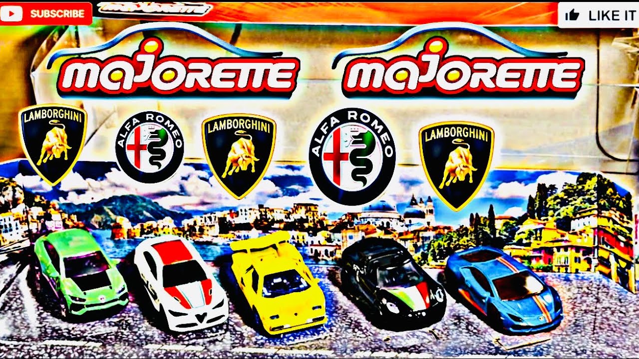 Today unboxing and testing of Dream Cars Italy pack by Majorette.More packs are available like this.