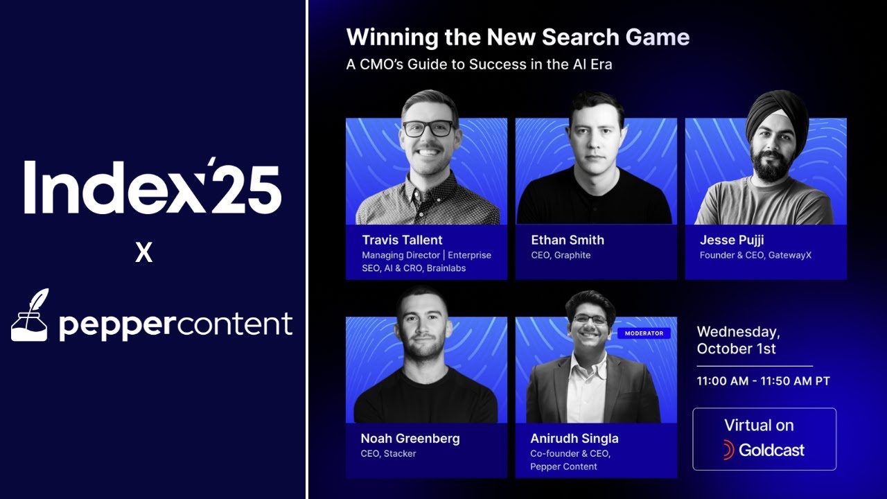 Winning the New Search Game - A CMO’s Guide to Success in the AI Era | Index'25