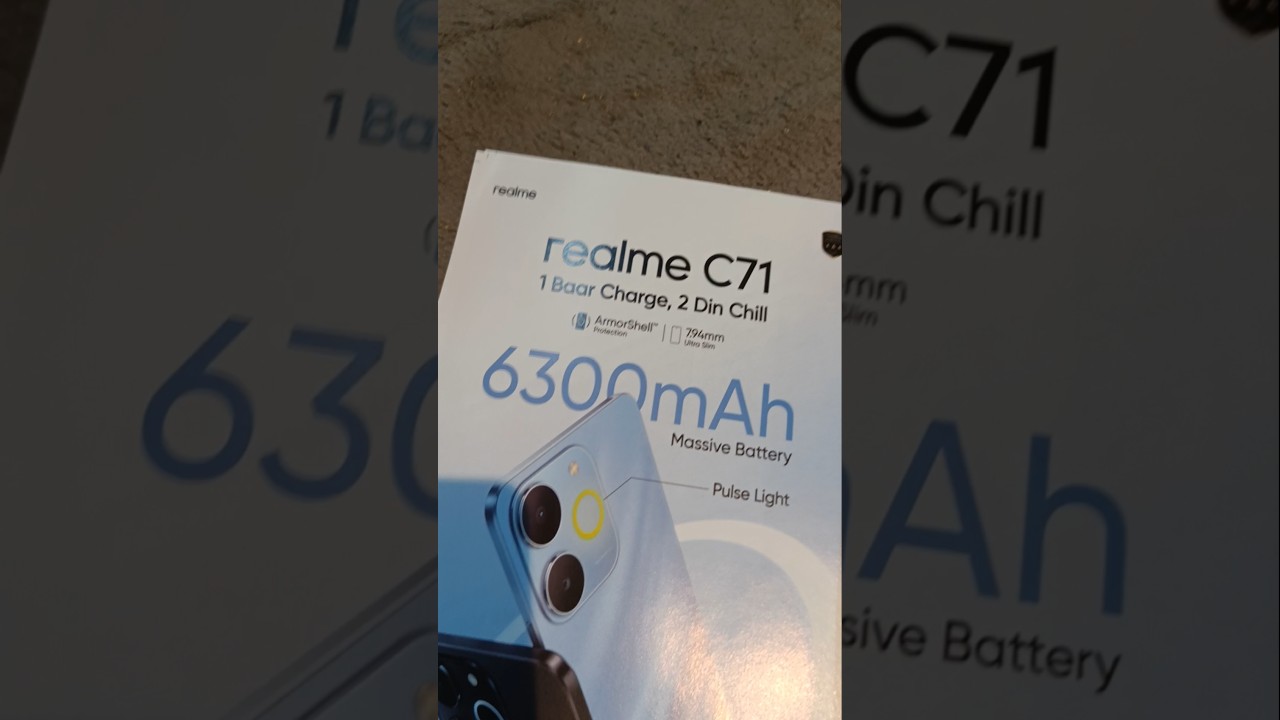 realme c71 5G phone 📱 63000 mah battery health #shots  #realme #unboxing