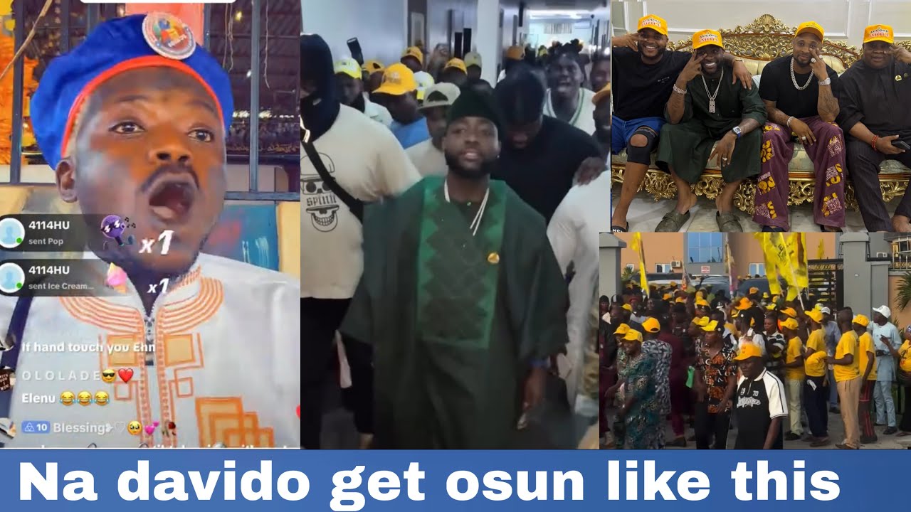 DAVIDO DISTURBIN OSUN AS HE ACCEPT GOVERNMENT POSITION & PORTABLE CHALLENGE DAVIDO TO BOXIN & VDM