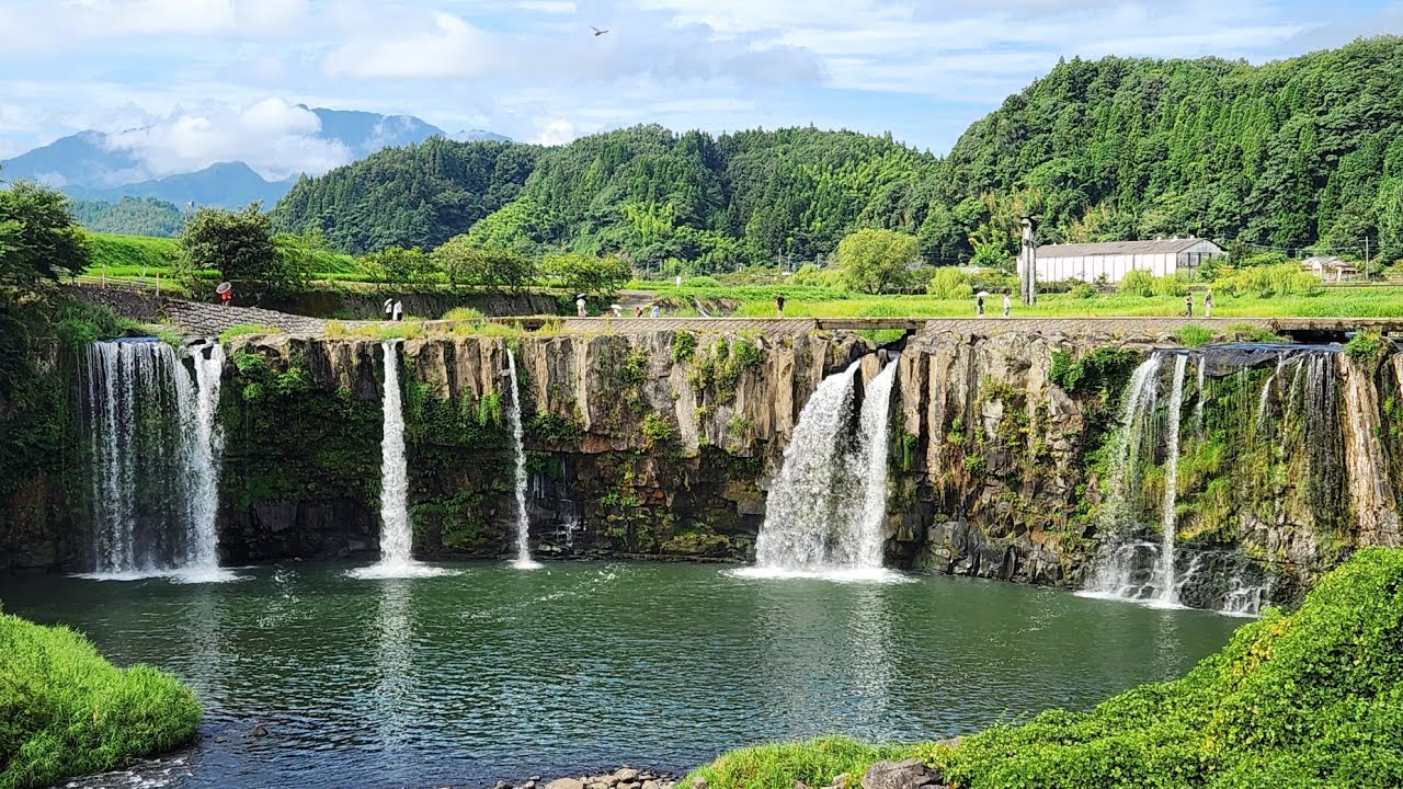 原尻の滝(大分県豊後大野市)のまわり方
