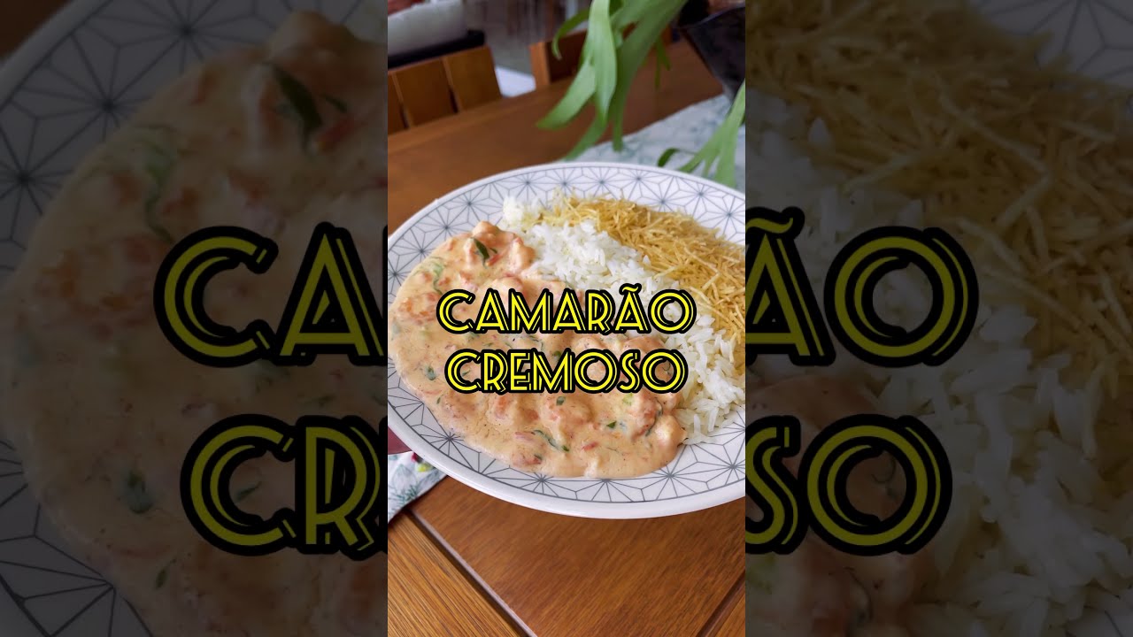 Receita - Camar&atilde;o Cremoso