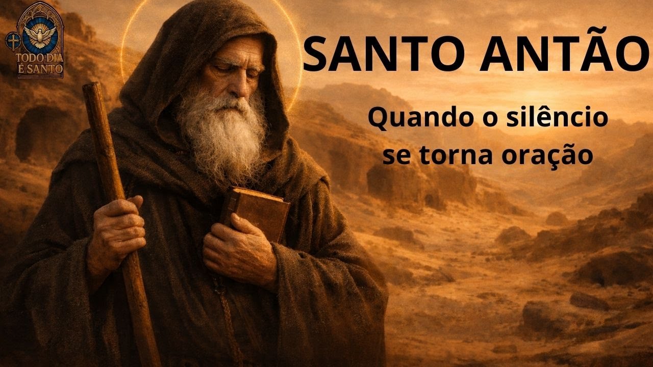 A História de Santo Antão ✨ O Homem Que Escolheu Deus no Silêncio    @tododiaesantoofc