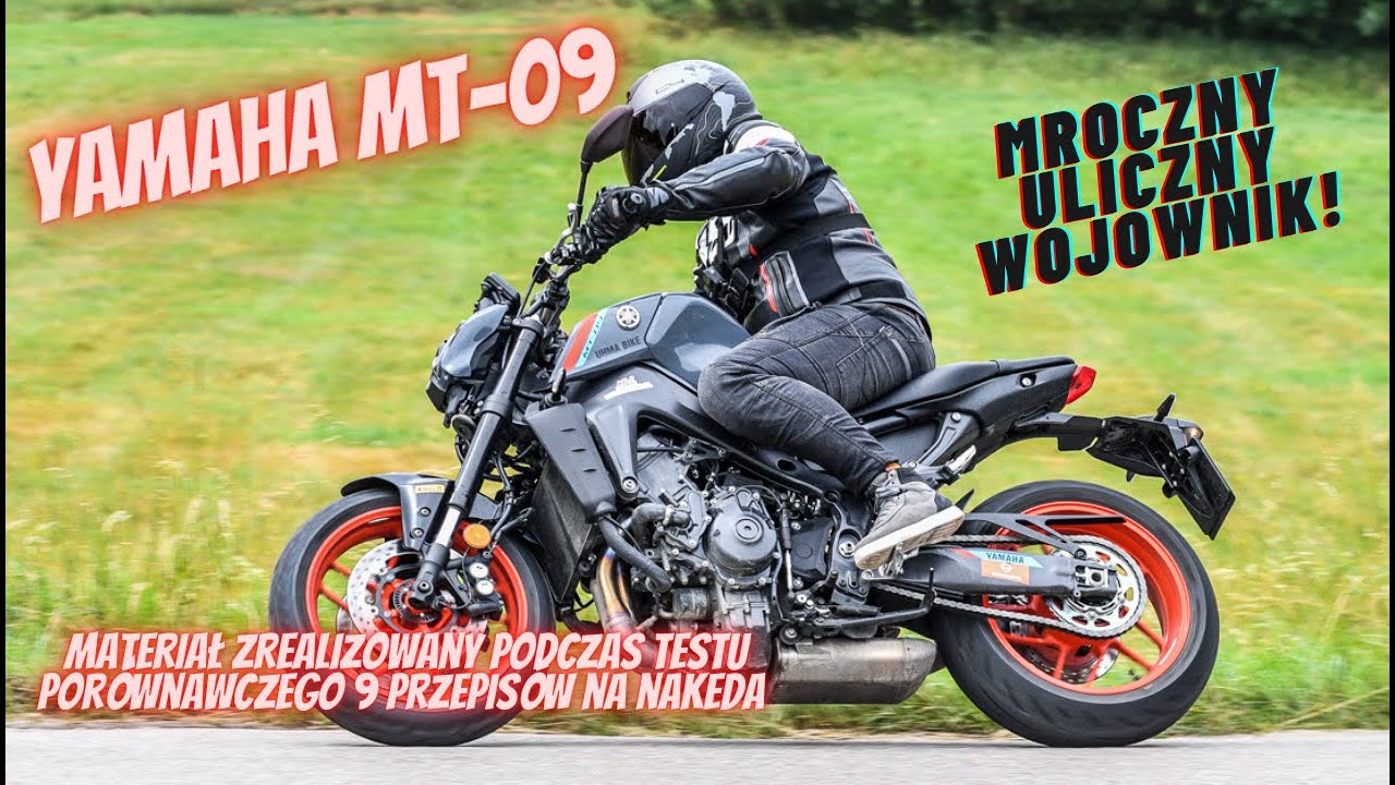 Yamaha MT-09 2021 - niezbyt piękna, ale niezwykle skuteczna! [TEST, OPIS, OPINIA, WADY, ZALETY]