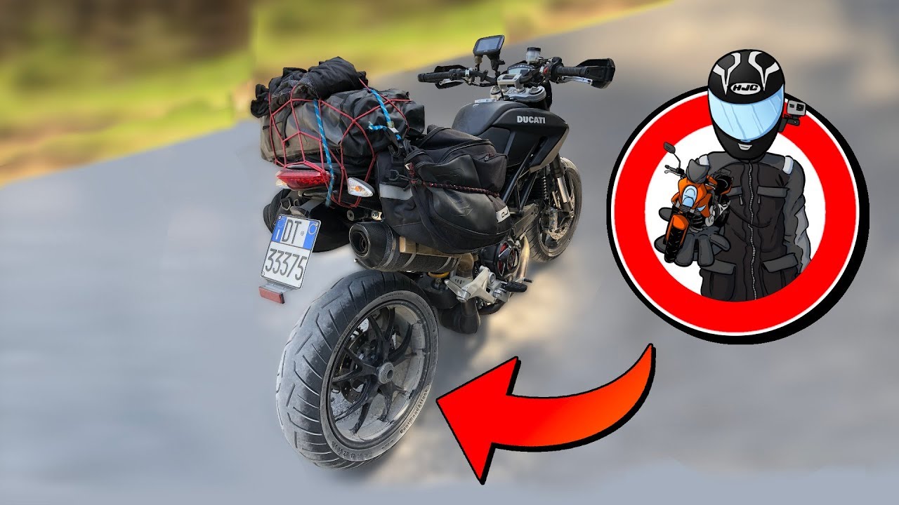 Hypermotard NON è fatta per queste STRADE!😔 - PARTE 3