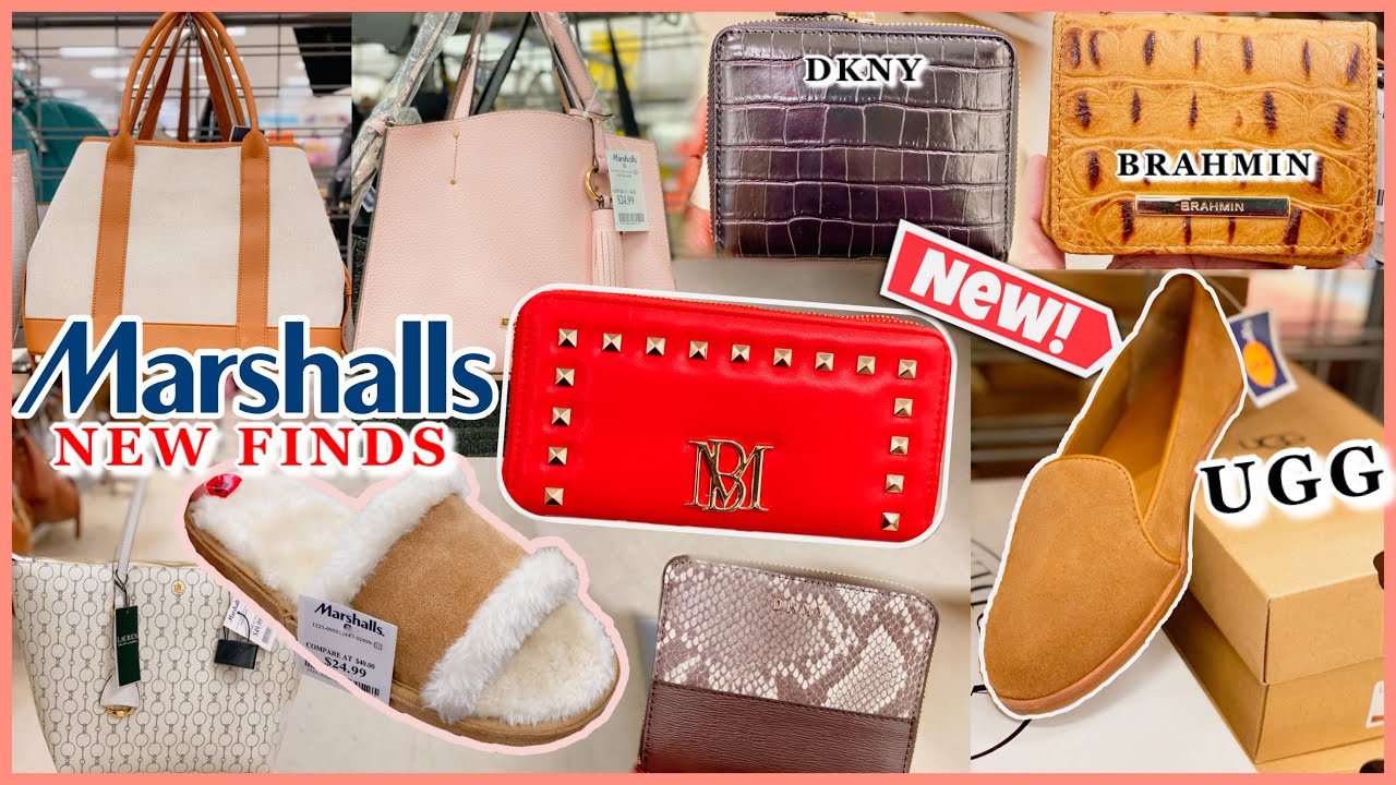 MARSHALLS SHOP WITH ME💟NEW FINDS‼️PURSE SHOES WALLET & BELT BAG&hearts;️DKNY KATESPADE COACH BRAHMIN &MORE