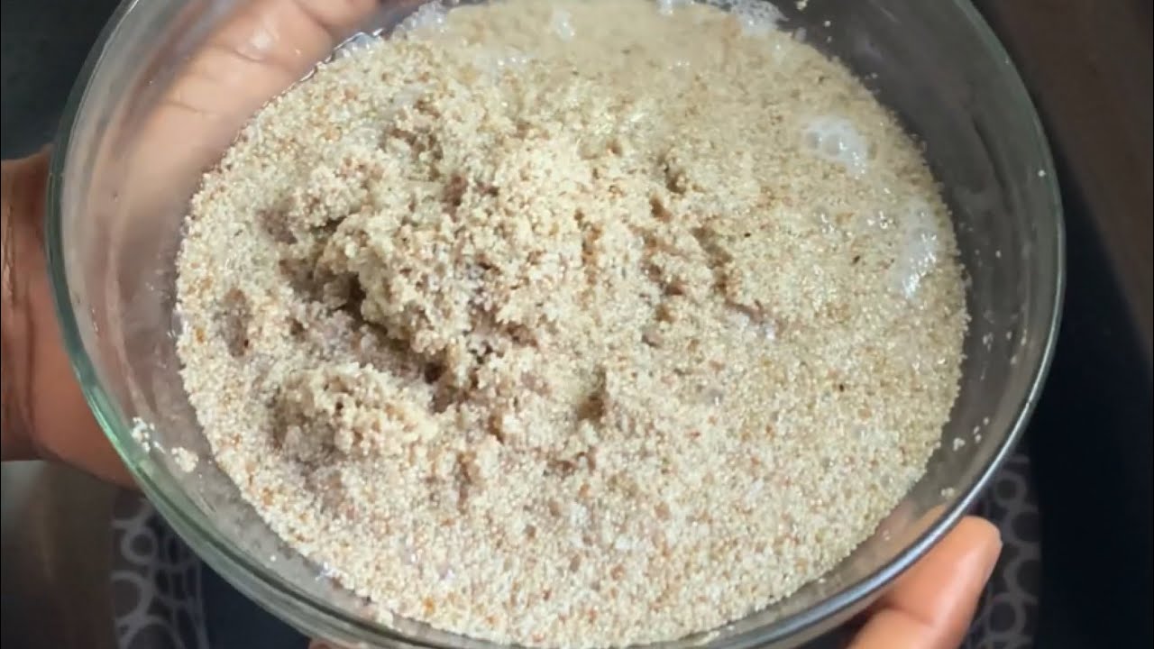 How To Wash Fonio/Acha Grains || Desanding Process of Fonio Grains #foniograins #healthyfood
