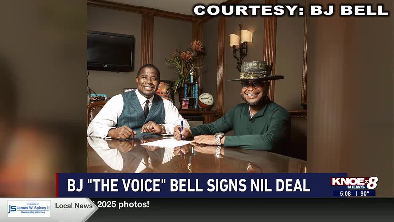 Grambling State Band Announcer BJ Bell signs historic NIL deal