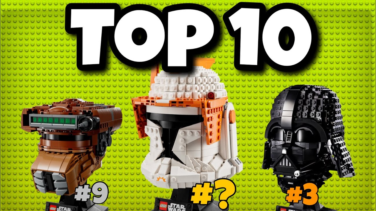 ТОП-10 лучших шлемов Lego Star Wars по состоянию на 2023 год!