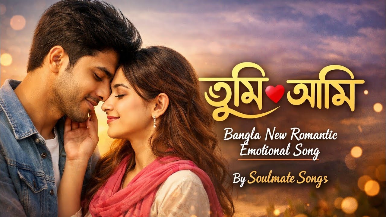 তুমি আমি 💖 | Bangla Romantic Song 2026 | Love AI Song | Soulmate Songs