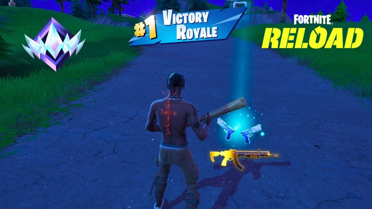 TRAVIS SCOTT SKIN! Fortnite Reload | High Kill Solo vs Squads OG Gameplay (Keyboard & Mouse)