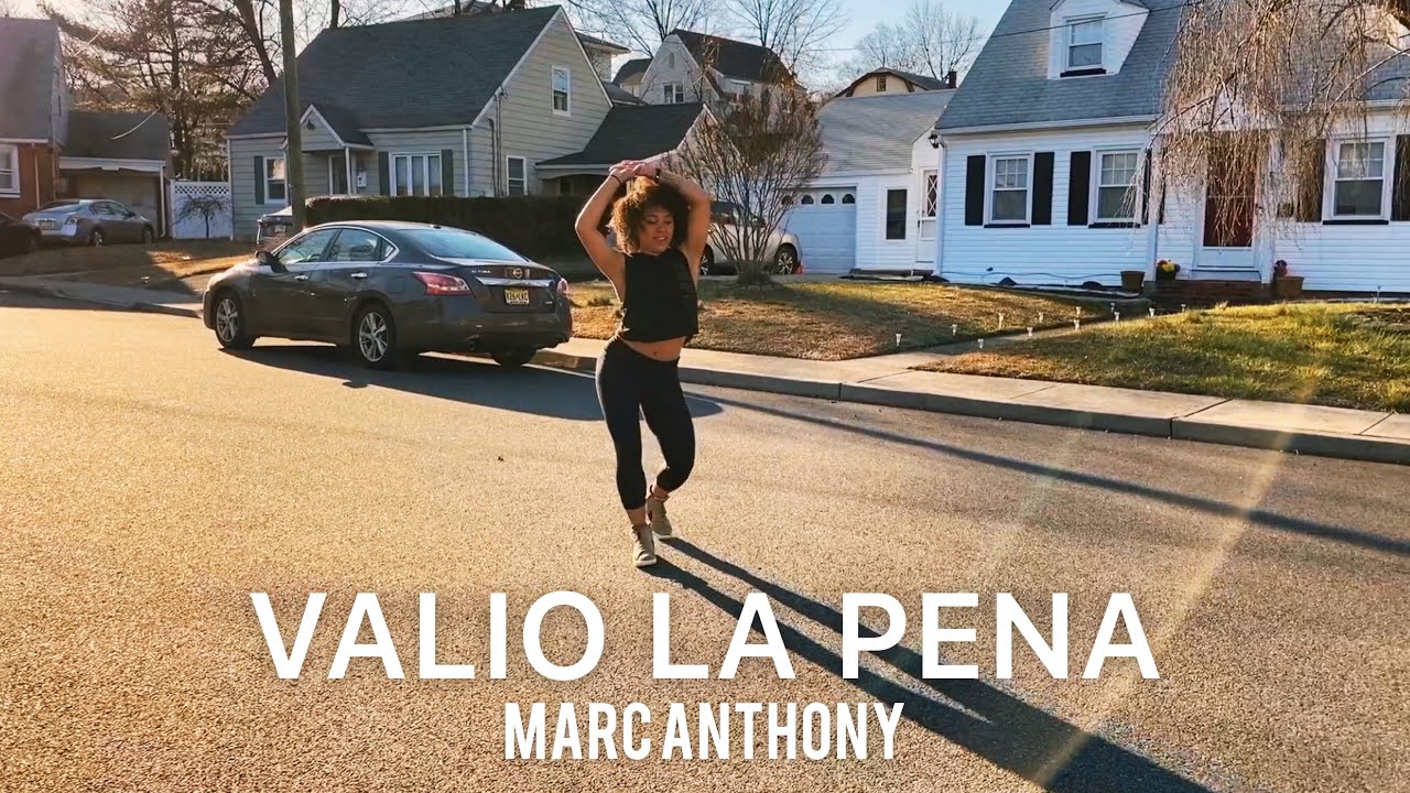 Valio La Pena by Marc Anthony Salsa Version Zumba Routine | MsAriella89