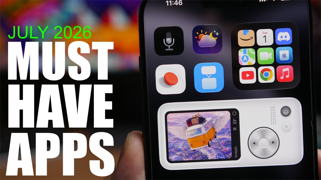 MUST HAVE iPhone Apps - July 2026 !