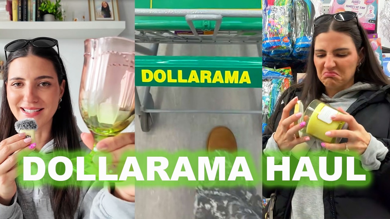 Покупки в Dollarama! Покупаем вместе в новом магазине Dollarama 💰🛍