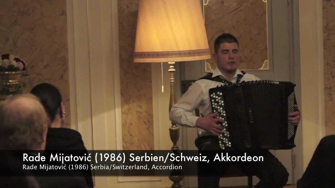Vladimir Malich: Toccata, Rade Mijatović, Akkordeon