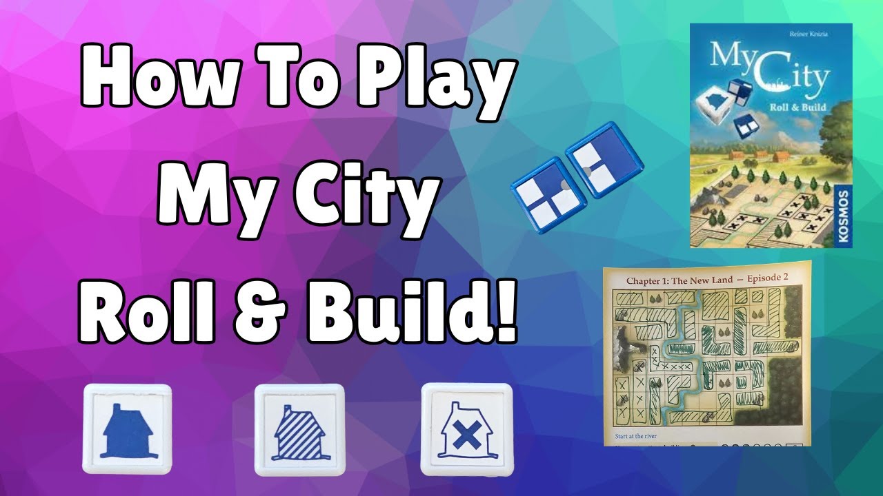 Как играть в My City Roll & Build! — быструю и подходящую для всей семьи игру «Крути и пиши»!