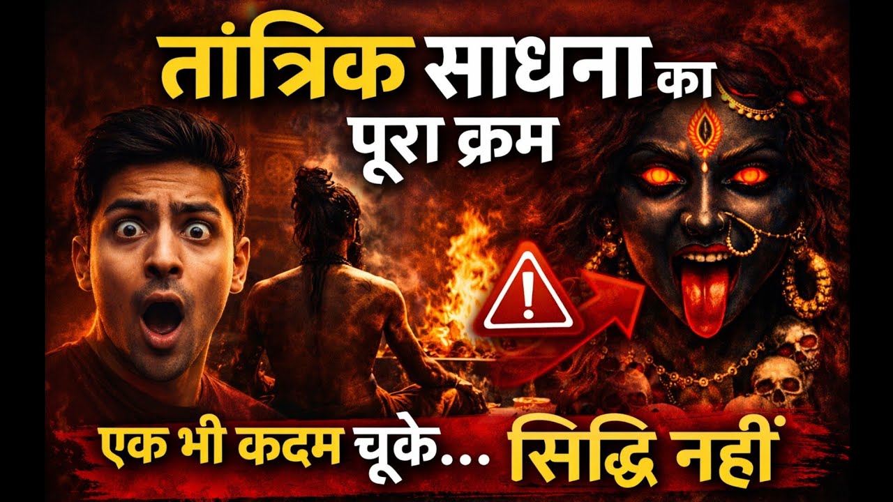 Tantrik Sadhana Ka Poora Kram | Ek Bhi Charan Chhoota To Siddhi Nahi Milti