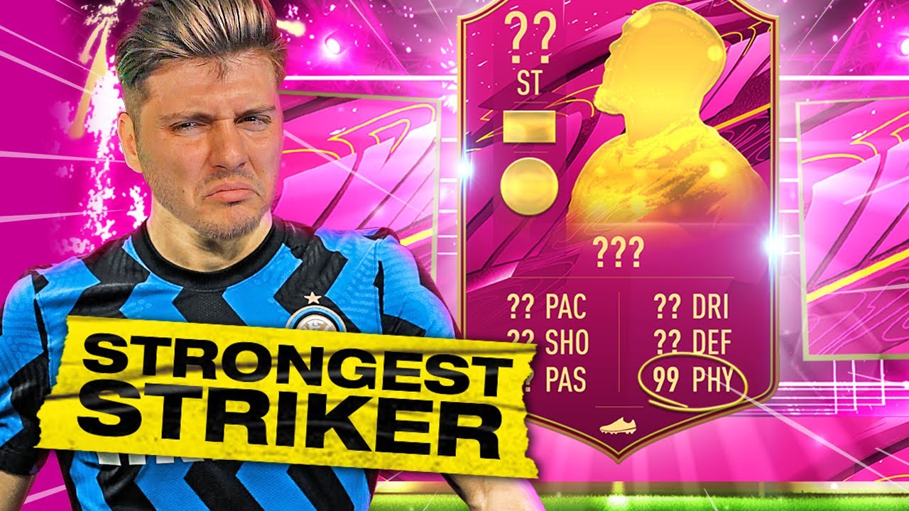 the STRONGEST STRIKER IN FIFA 21 ULTIMATE TEAM