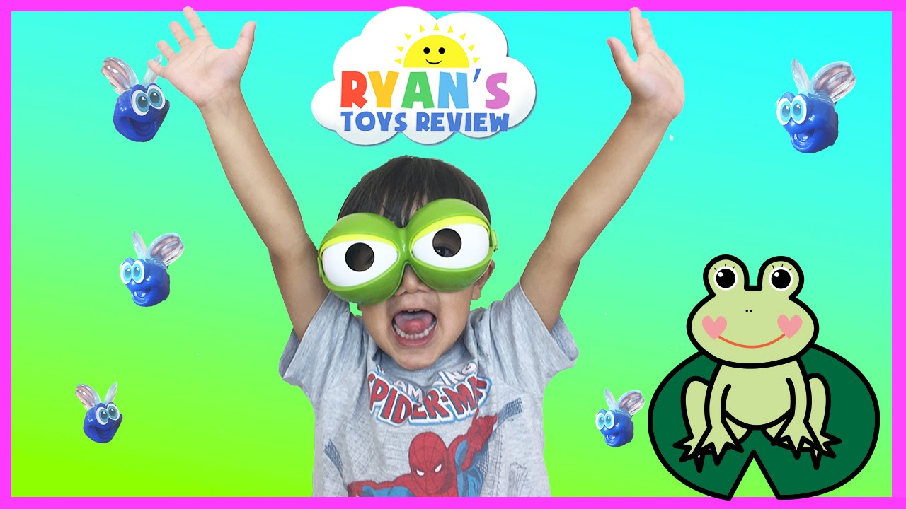 Family Fun Game for Kids Fool the Frog with Egg Surprise Toys Car