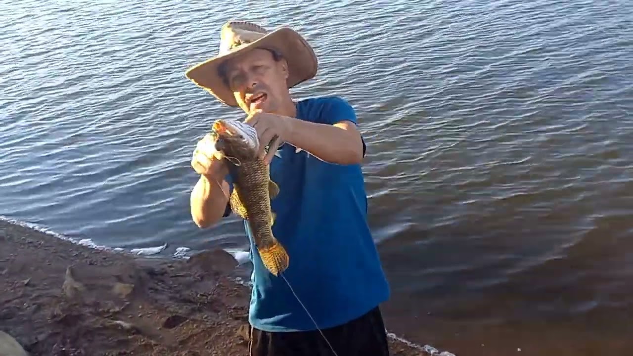 PESCARIA DE TRAIRÁ  BARRAGEM  DO BLANG #27