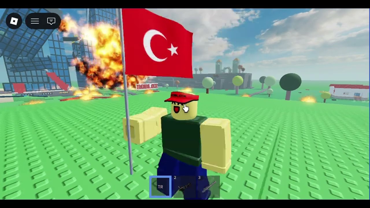 ROBLOX BİNASINA BASKIN ATTIM(yok ettim)