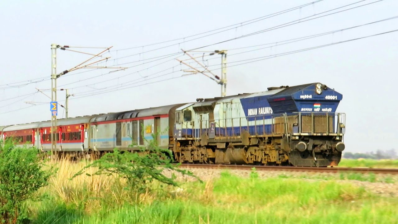 LHF BGKT WDP4B 40001🔥 - 15624 Kamakhya - Bhagat Ki Kothi Express !!