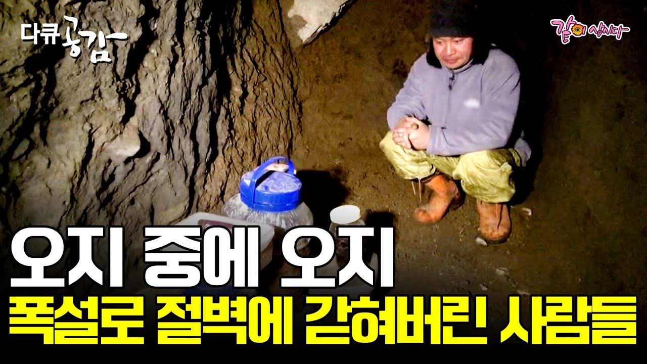 [다큐공감] 하늘이 허락한 날에만 닿을 수 있다?!😳 남들보다 더 혹독하다는 울릉도 깍개등의 겨울ㅣ144ㅣKBS 2016.03.26